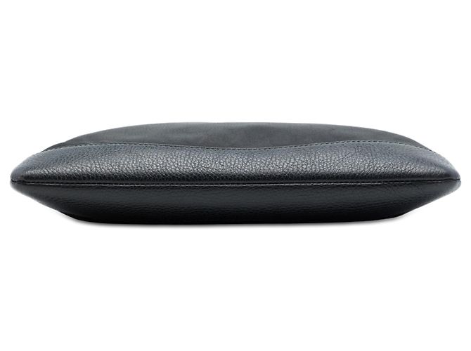 Borsa Messenger Piatta Gucci in Nylon GG Nero - vista 3