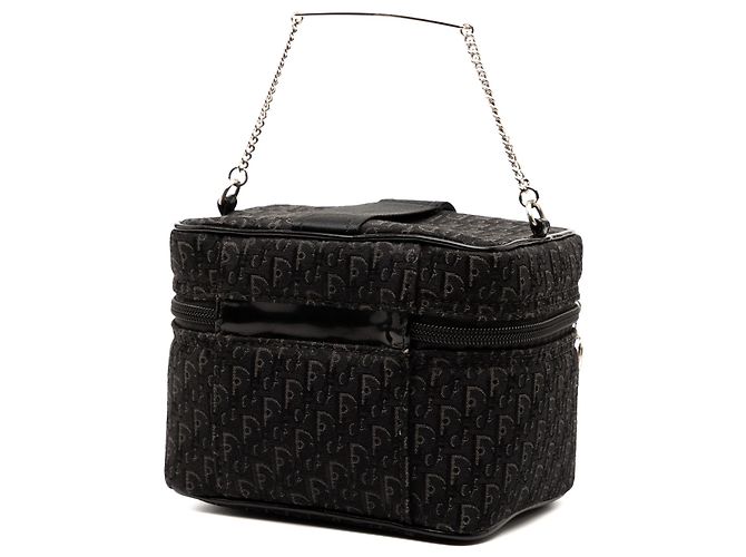 Autre Marque Borsa beauty Dior Mini Diorissimo Trotter Canvas Nera Nero - vista 2