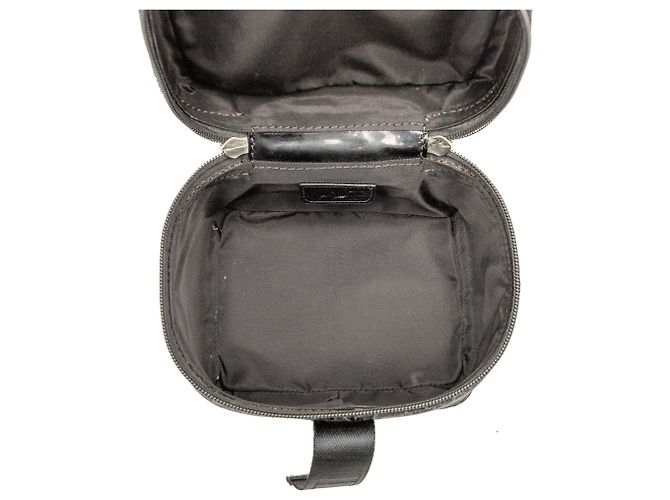 Autre Marque Borsa beauty Dior Mini Diorissimo Trotter Canvas Nera Nero - vista 4