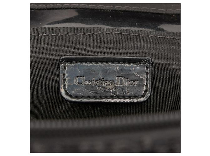 Autre Marque Borsa beauty Dior Mini Diorissimo Trotter Canvas Nera Nero - vista 5