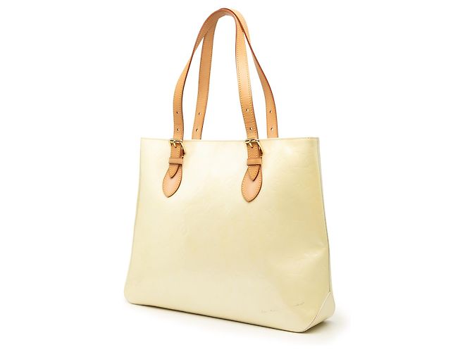 Louis Vuitton Yellow Monogram Vernis Brentwood Gelb - Ansicht 2