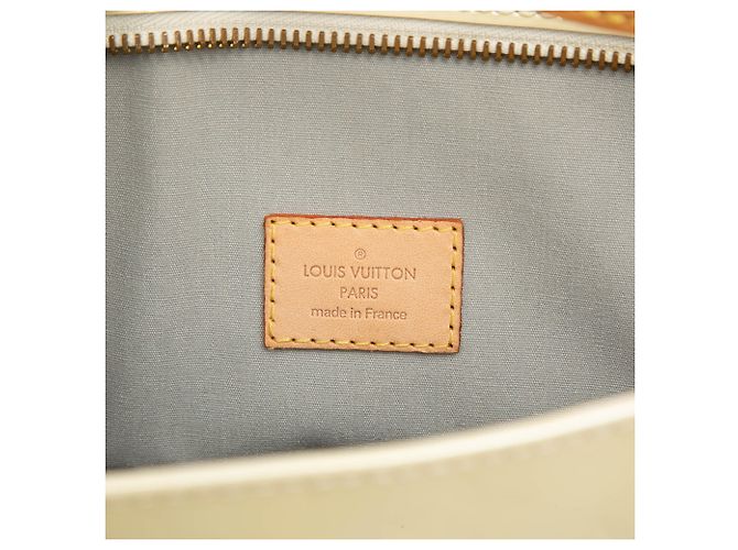 Louis Vuitton Yellow Monogram Vernis Brentwood Gelb - Ansicht 5