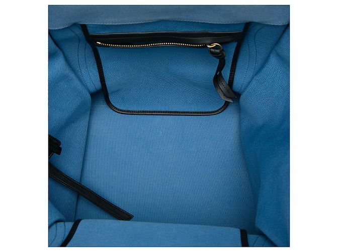 Céline Celine Blue Medium Denim Phantom Luggage Tote - vista 4
