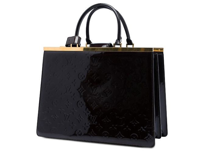 Louis Vuitton Purple Monogram Vernis Deesse GM Lila - Ansicht 2
