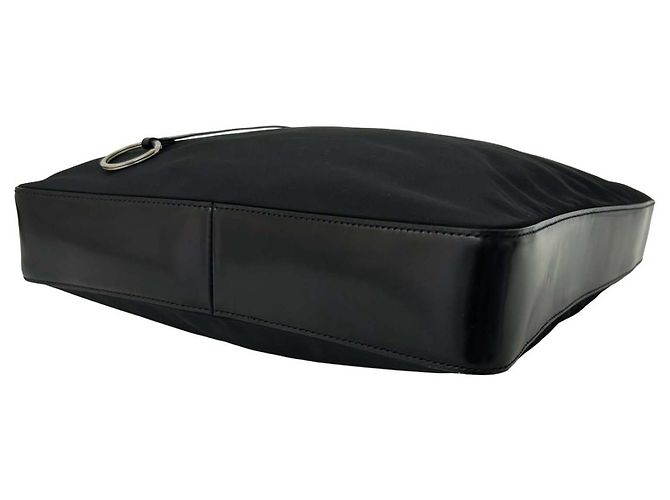 Tote Sacola Prada em Tessuto Preta Preto - vista 9