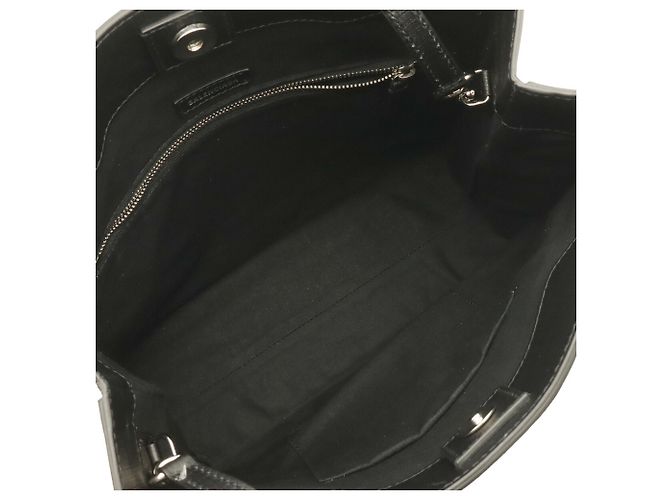 Borsa Balenciaga Tote S in pelle nera Nero - vista 7
