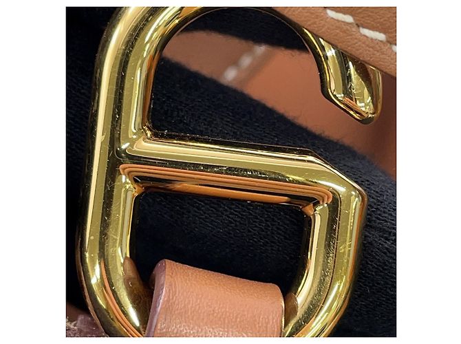 Hermès Saco Tote Hermes Kara In the Loop Dourado - vista 10