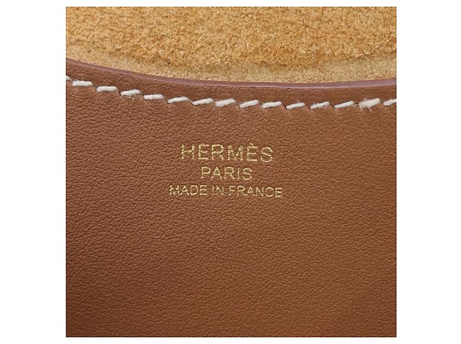 Hermès Saco Tote Hermes Kara In the Loop Dourado - vista 13