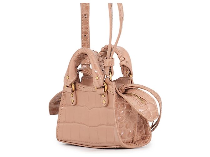 Everyday Borsa a tracolla Balenciaga Neo Classic Supernano Beige - vista 2