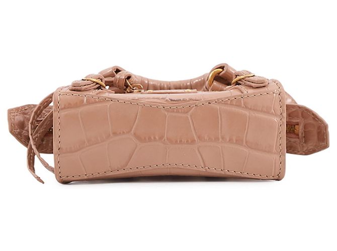 Everyday Borsa a tracolla Balenciaga Neo Classic Supernano Beige - vista 3