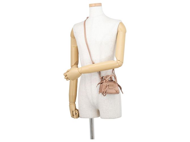 Everyday Borsa a tracolla Balenciaga Neo Classic Supernano Beige - vista 4