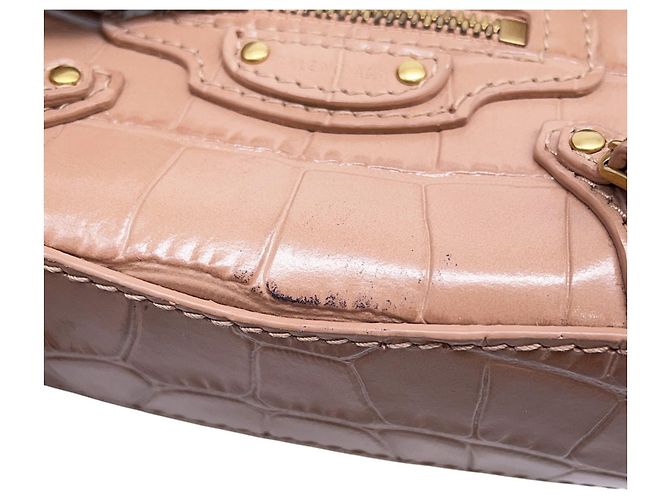 Everyday Borsa a tracolla Balenciaga Neo Classic Supernano Beige - vista 8