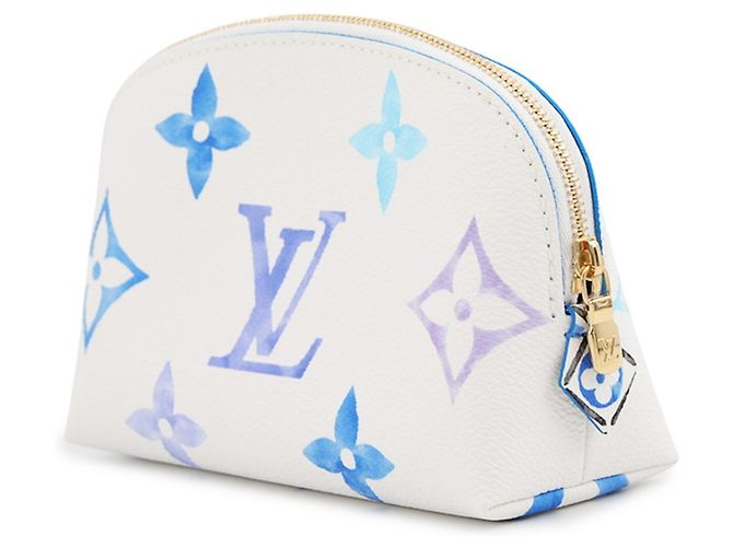 Louis Vuitton Monogram Giant LV By the Pool Pochette Tic PM M82492 Blu Crudo - vista 2