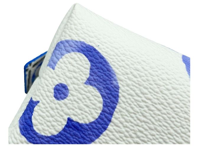 Louis Vuitton Monogram Giant LV By the Pool Pochette Tic PM M82492 Blu Crudo - vista 7