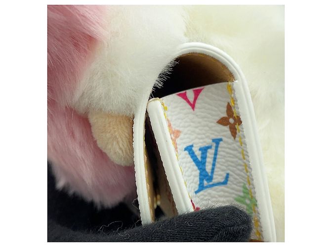 Vivienne Amuleto de bolso Louis Vuitton Monogram Multicolore Rosa - vista 5