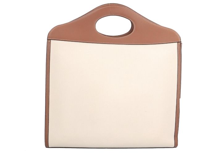 Burberry Medium Two-Tone Pocket Bag Braun - Ansicht 3