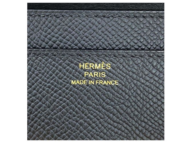 Hermès Cartera larga Hermes Constance To Go Negro - vista 11