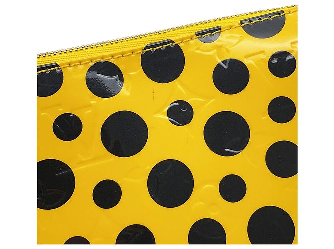 Louis Vuitton Monogram Vernis Pochette Accessoires Gelb - Ansicht 6