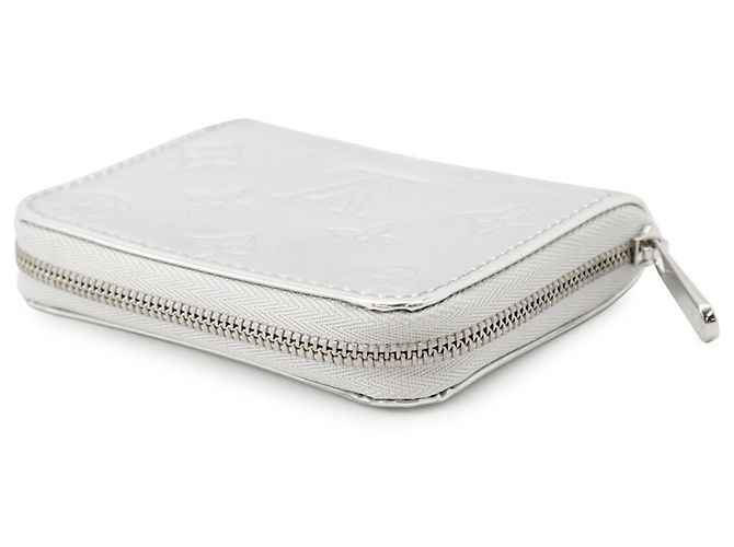 Portamonete Zippy Monogram Miroir Louis Vuitton Argento - vista 2