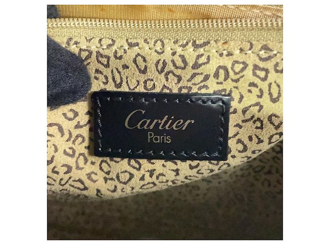 Borsa in pelle Cartier Panthère Nero - vista 16