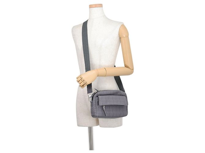 Borsa a tracolla in tela Christian Louboutin Marrone - vista 4