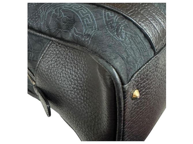 Bolso de lona negro Versace - vista 11