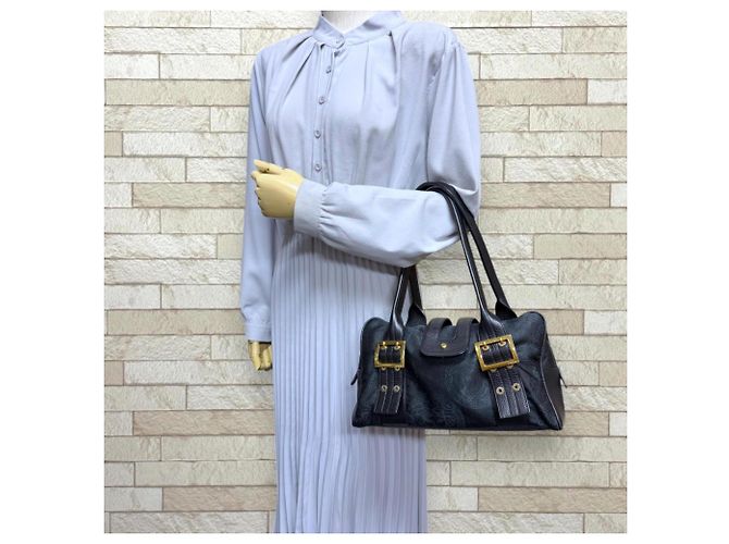 Bolso de lona negro Versace - vista 2