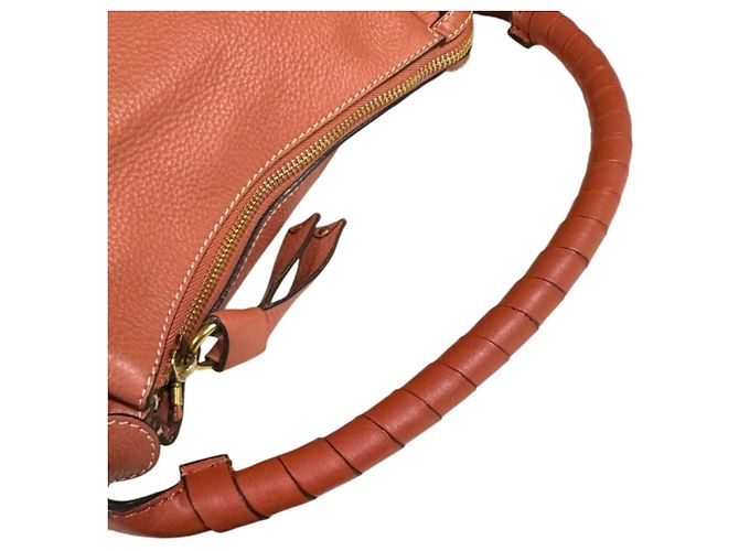 Bolso de hombro Chloé Marcie Naranja - vista 15