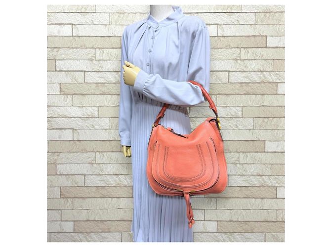 Bolso de hombro Chloé Marcie Naranja - vista 2