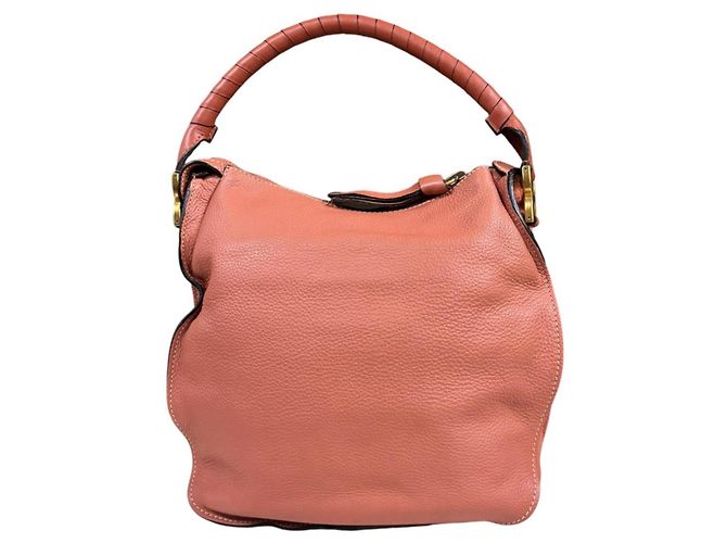 Bolso de hombro Chloé Marcie Naranja - vista 3