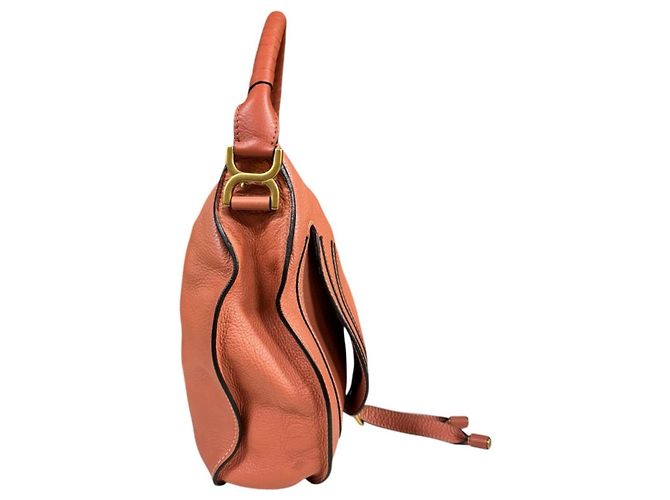 Bolso de hombro Chloé Marcie Naranja - vista 4