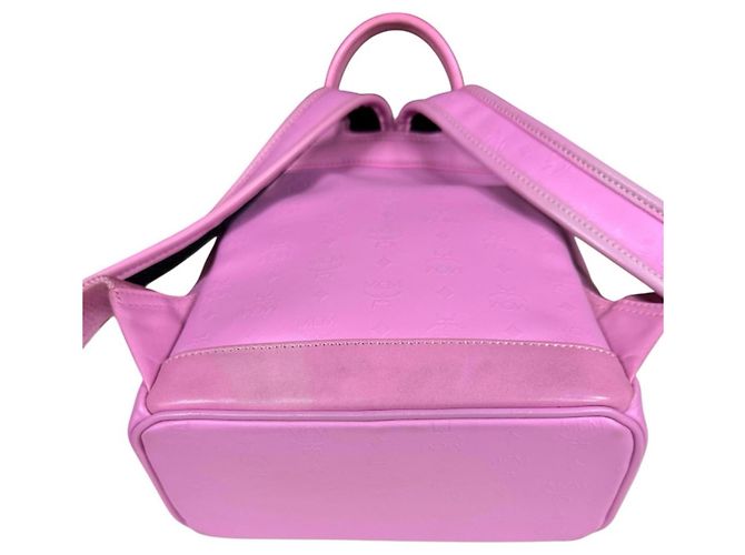 MCM Visetos Brown and Pink Rucksack Braun - Ansicht 10
