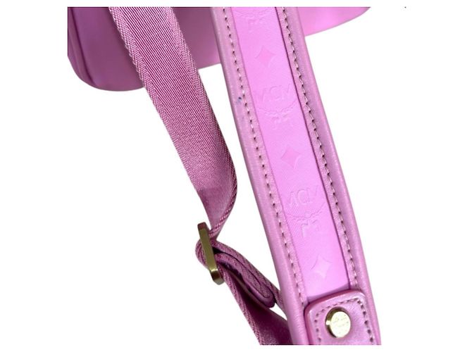 MCM Visetos Brown and Pink Rucksack Braun - Ansicht 14