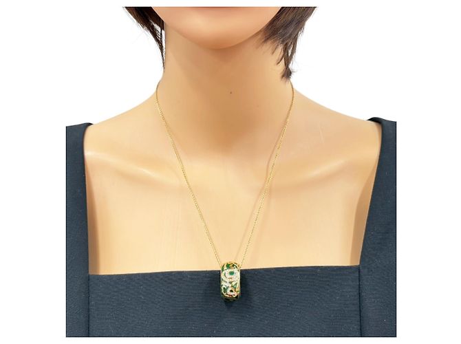 Autre Marque Collana Oval Franck Muller Talisman D'oro - vista 2