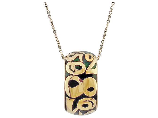 Autre Marque Collana Oval Franck Muller Talisman D'oro - vista 3