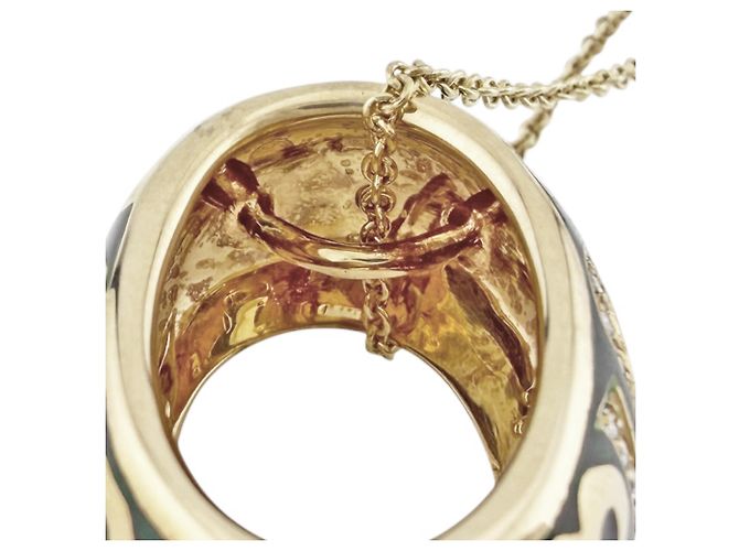 Autre Marque Collana Oval Franck Muller Talisman D'oro - vista 9