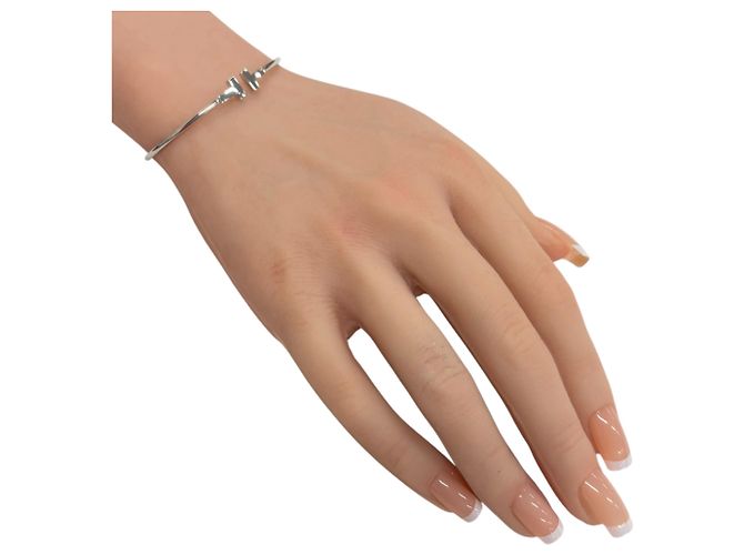 Autre Marque Brazalete Tiffany T de plata - vista 2