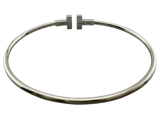 Autre Marque Brazalete Tiffany T de plata - vista 4