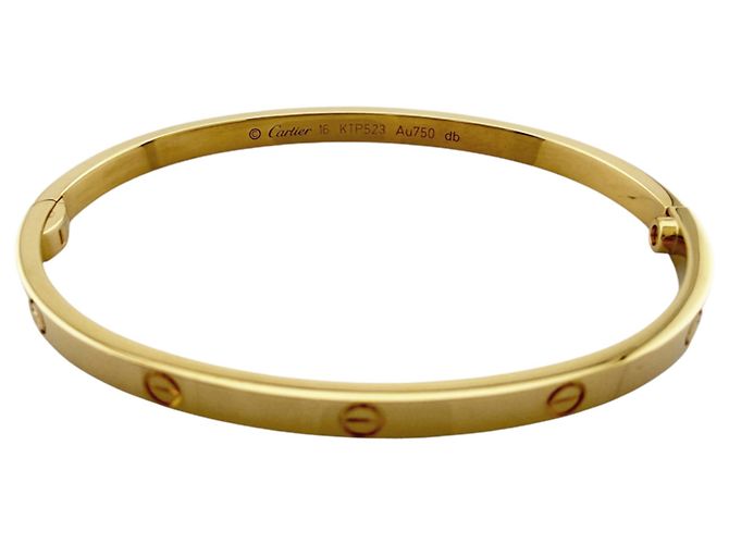 Bracciale Cartier Love in oro giallo 18K D'oro - vista 4