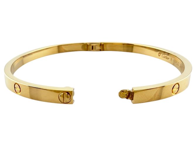 Bracciale Cartier Love in oro giallo 18K D'oro - vista 5