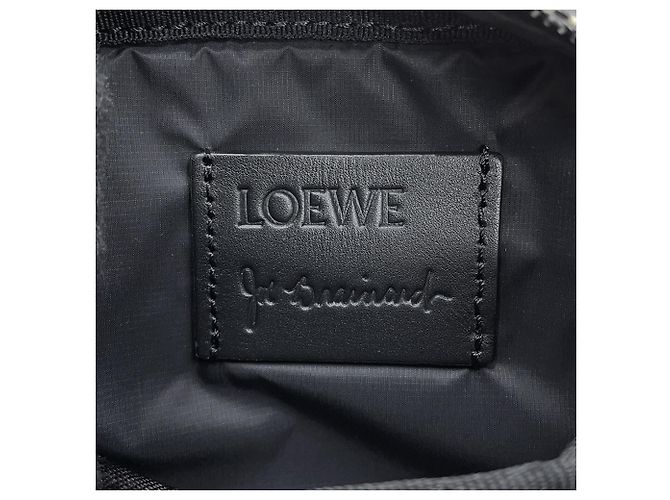 Loewe Pansy kleine runde Gürteltasche Schwarz Mehrfarben - Ansicht 10