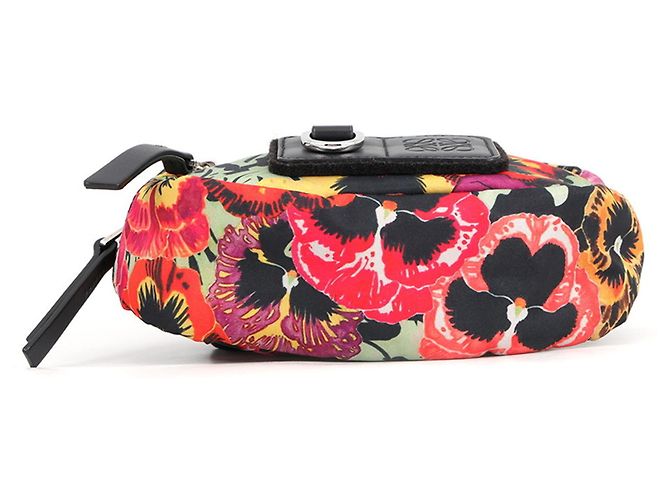 Loewe Pansy kleine runde Gürteltasche Schwarz Mehrfarben - Ansicht 4