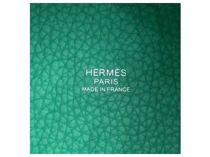Hermès Bolsa Hermes Picotin Lock PM Verde - vista 13