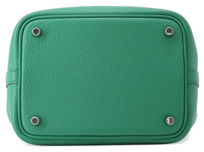 Hermès Bolsa Hermes Picotin Lock PM Verde - vista 3