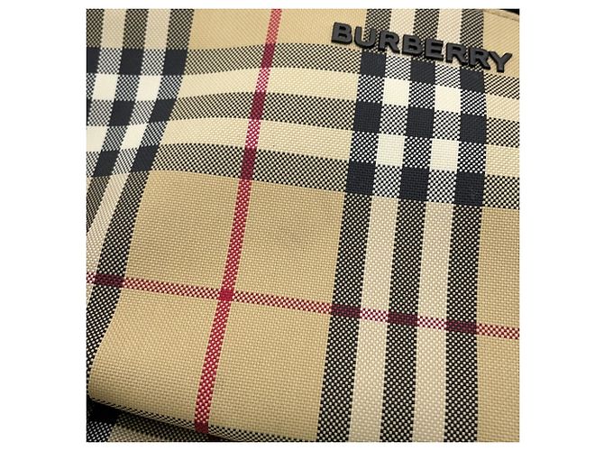 Burberry Canvas Backpack Beige - view 7