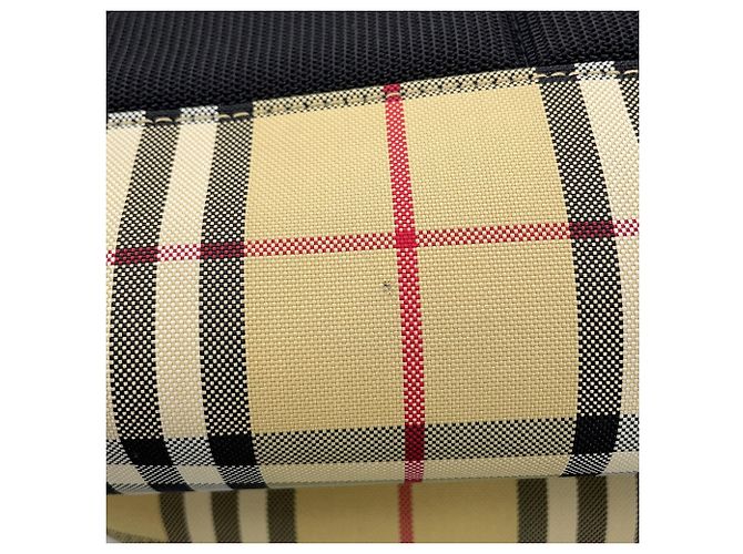 Burberry Canvas Backpack Beige - view 8
