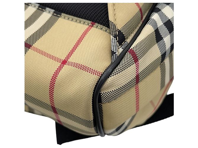 Burberry Canvas Backpack Beige - view 9