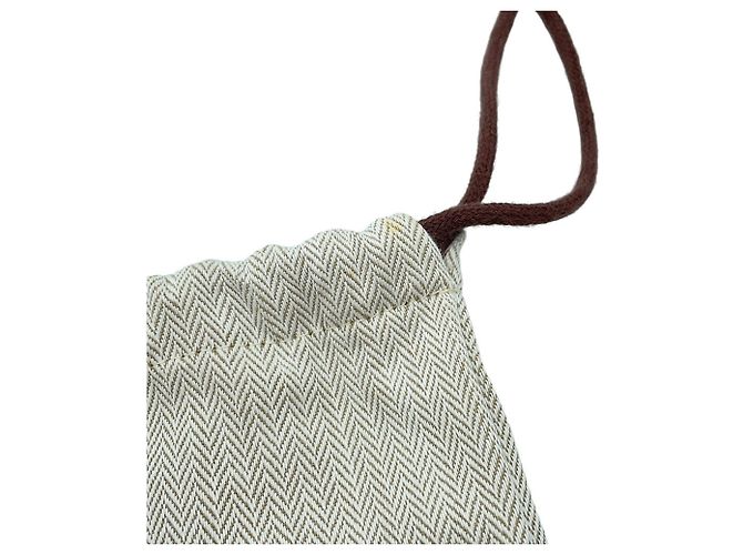 Hermès Saco Tote Hermes Garden TPM Dourado - vista 15