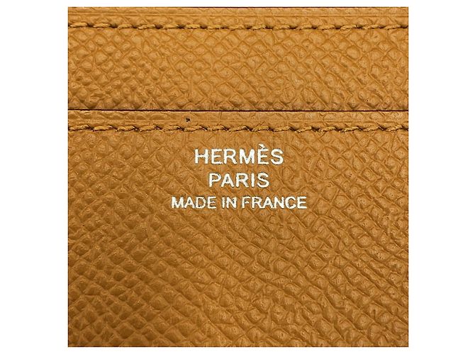 Hermès Portafoglio lungo Hermes Constance To Go Marrone - vista 12