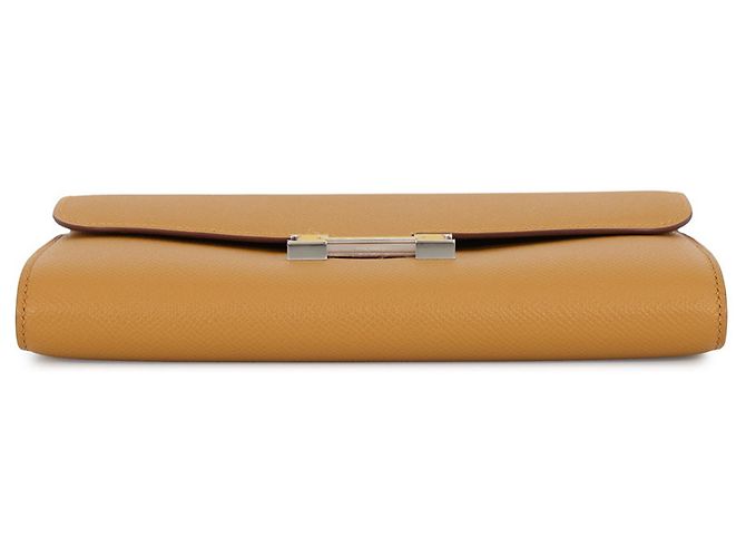 Hermès Portafoglio lungo Hermes Constance To Go Marrone - vista 3